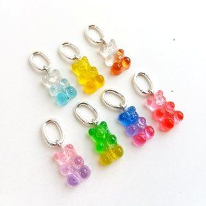 4/$20 Shoe Charms Gummy Bears shoelace charm for Roller Skates